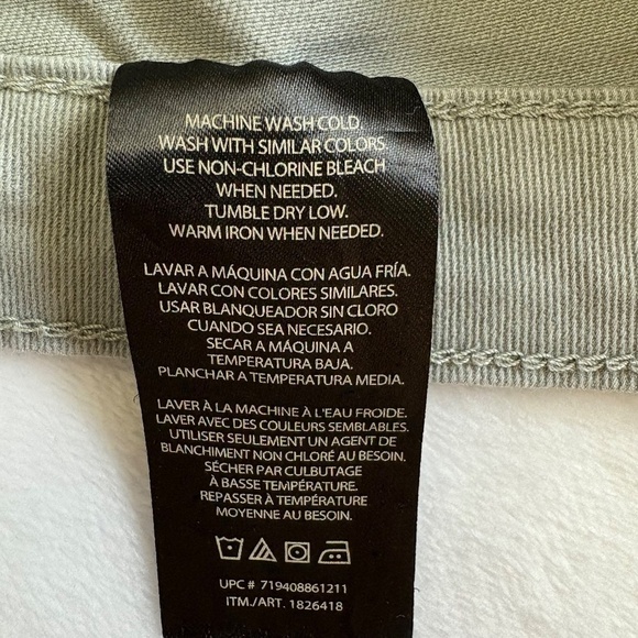 Banana Republic Ladies' High Rise Twill Pants, Light Gray, Size 12, NWT - Picture 16 of 16